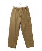 JIL SANDERジルサンダー）の古着「イージーロングパンツ」｜ブラウン
