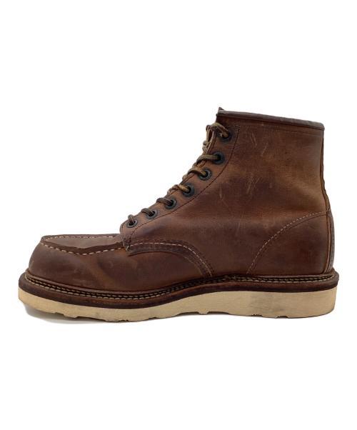 RED WING（レッドウィング）RED WING (レッドウィング) 6-inch Classic Moc エンジニアブーツ ブラウン サイズ:SIZE 24-24.5cmの古着・服飾アイテム