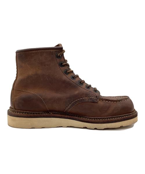 RED WING（レッドウィング）RED WING (レッドウィング) 6-inch Classic Moc エンジニアブーツ ブラウン サイズ:SIZE 24-24.5cmの古着・服飾アイテム