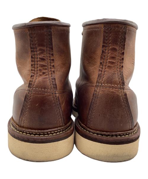 RED WING（レッドウィング）RED WING (レッドウィング) 6-inch Classic Moc エンジニアブーツ ブラウン サイズ:SIZE 24-24.5cmの古着・服飾アイテム