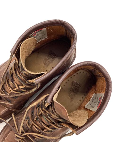 RED WING（レッドウィング）RED WING (レッドウィング) 6-inch Classic Moc エンジニアブーツ ブラウン サイズ:SIZE 24-24.5cmの古着・服飾アイテム