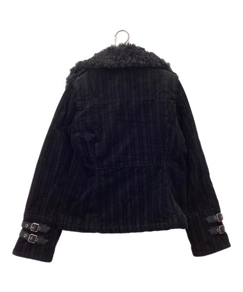LAGUA GEM（ラグアジェム）LAGUA GEM (ラグアジェム) CORDUROY BOA ジャケット ブラック サイズ:SIZE Freeの古着・服飾アイテム