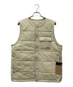 THE NORTH FACEザ ノース フェイス）の古着「メドウウォームベスト」｜アイボリー