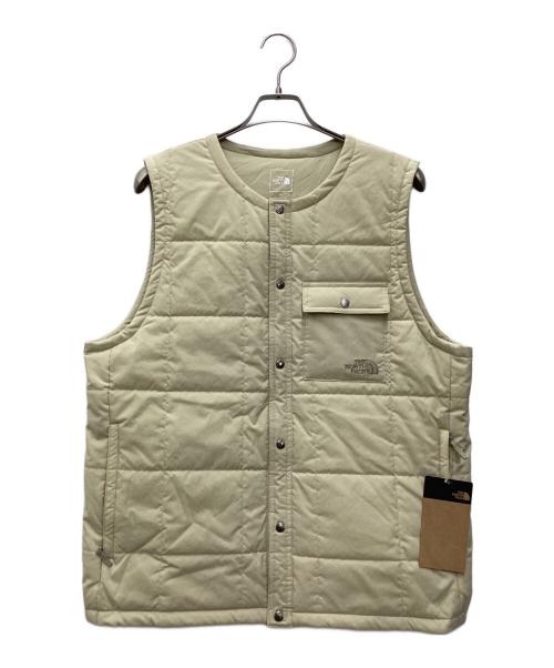 THE NORTH FACE（ザ ノース フェイス）THE NORTH FACE (ザ ノース フェイス) メドウウォームベスト アイボリー サイズ:SIZE XL 未使用品の古着・服飾アイテム