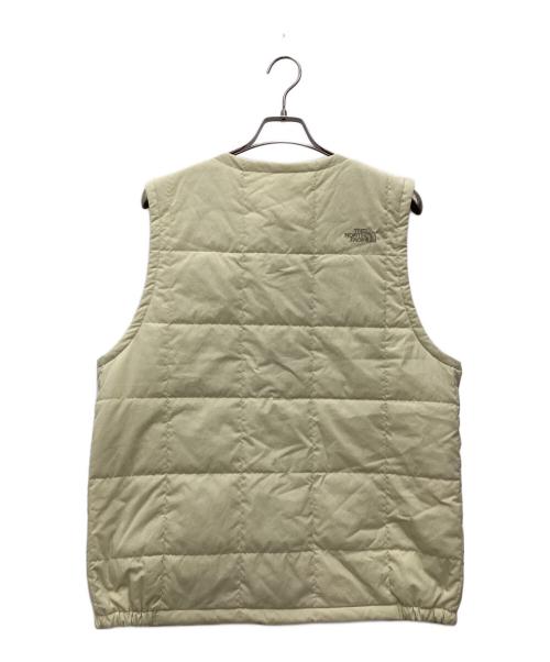 THE NORTH FACE（ザ ノース フェイス）THE NORTH FACE (ザ ノース フェイス) メドウウォームベスト アイボリー サイズ:SIZE XL 未使用品の古着・服飾アイテム