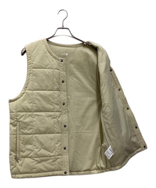 THE NORTH FACE（ザ ノース フェイス）THE NORTH FACE (ザ ノース フェイス) メドウウォームベスト アイボリー サイズ:SIZE XL 未使用品の古着・服飾アイテム