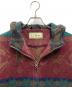 中古・古着 L.L.Bean (エルエルビーン) ニットパーカー 	90s グリーン×レッド サイズ:SIZE 不明：10000円