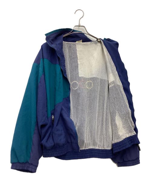BLINK（ブリンク）BLINK (ブリンク) オリンピックナイロンジャケット ブルー サイズ:SIZE 不明の古着・服飾アイテム