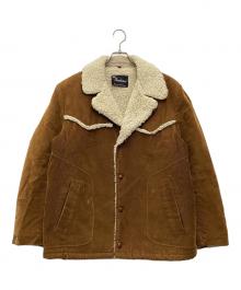 SHAN HOUSE（シャンハウス）の古着「ランチコート 70s くるみボタン」｜ベージュ