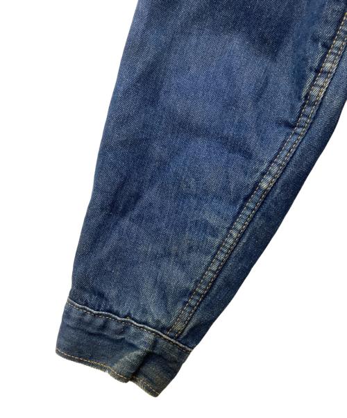 ノーブランド（ノーブランド）ノーブランド (ノーブランド) ランチジャケット 70s vintageボタン ブルー サイズ:SIZE 不明の古着・服飾アイテム