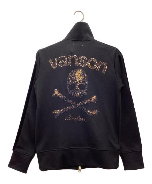 VANSON（バンソン）VANSON (バンソン) ジップジャケット ブラック サイズ:SIZE Mの古着・服飾アイテム