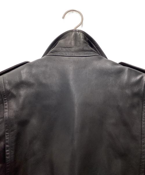 AMERICAN RAG CIE（アメリカンラグシー）AMERICAN RAG CIE (アメリカンラグシー) レザーライダースジャケット ブラック サイズ:SIZE Freeの古着・服飾アイテム