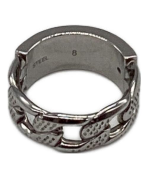 DIESEL（ディーゼル）DIESEL (ディーゼル) リング シルバー サイズ:16号の古着・服飾アイテム