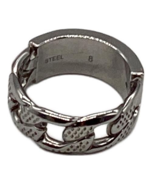 DIESEL（ディーゼル）DIESEL (ディーゼル) リング シルバー サイズ:16号の古着・服飾アイテム