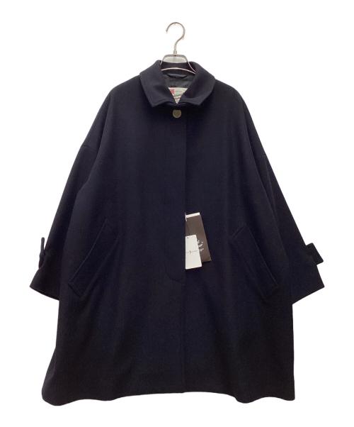 JOURNAL STANDARD（ジャーナルスタンダード）JOURNAL STANDARD (ジャーナルスタンダード) Traditional Weatherwear (トラディショナルウェザーウェア) メルトンショートコート ネイビー サイズ:SIZE 34の古着・服飾アイテム