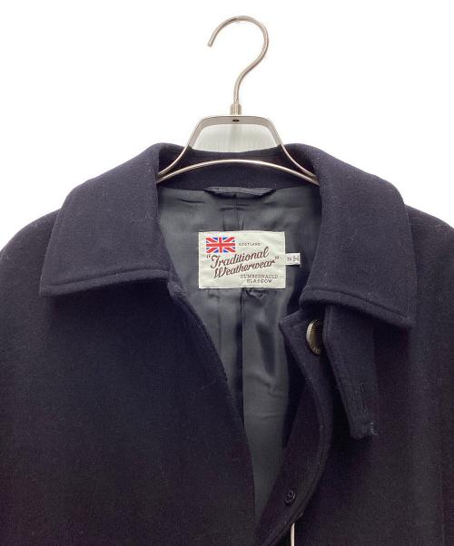 JOURNAL STANDARD（ジャーナルスタンダード）JOURNAL STANDARD (ジャーナルスタンダード) Traditional Weatherwear (トラディショナルウェザーウェア) メルトンショートコート ネイビー サイズ:SIZE 34の古着・服飾アイテム