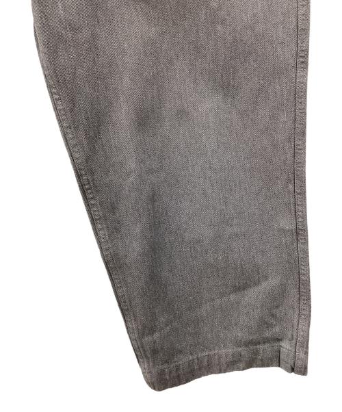 Graphpaper（グラフペーパー）Graphpaper (グラフペーパー) ワイドデニムパンツ グレー サイズ:SIZE 2の古着・服飾アイテム