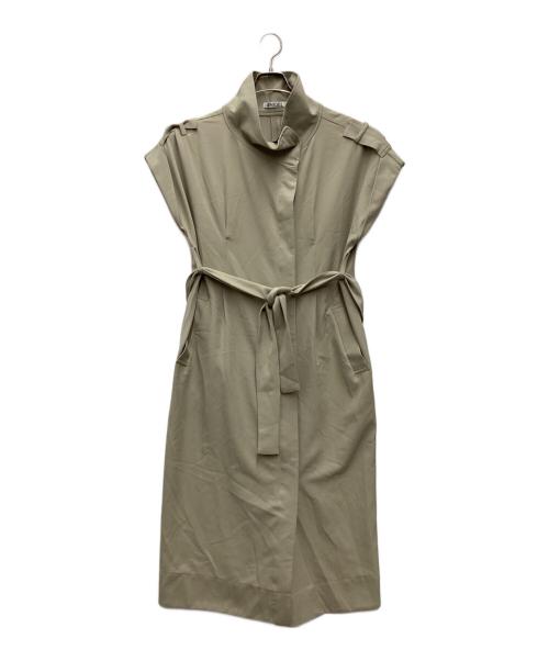 Snidel（スナイデル）Snidel (スナイデル) スタンドカラートレンチベスト ベージュ サイズ:SIZE Freeの古着・服飾アイテム
