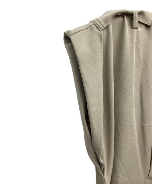 Snidel（スナイデル）Snidel (スナイデル) スタンドカラートレンチベスト ベージュ サイズ:SIZE Freeの古着・服飾アイテム