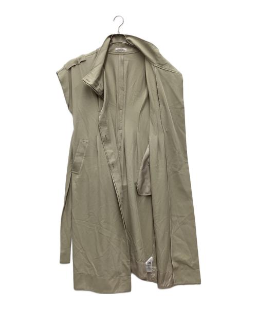 Snidel（スナイデル）Snidel (スナイデル) スタンドカラートレンチベスト ベージュ サイズ:SIZE Freeの古着・服飾アイテム