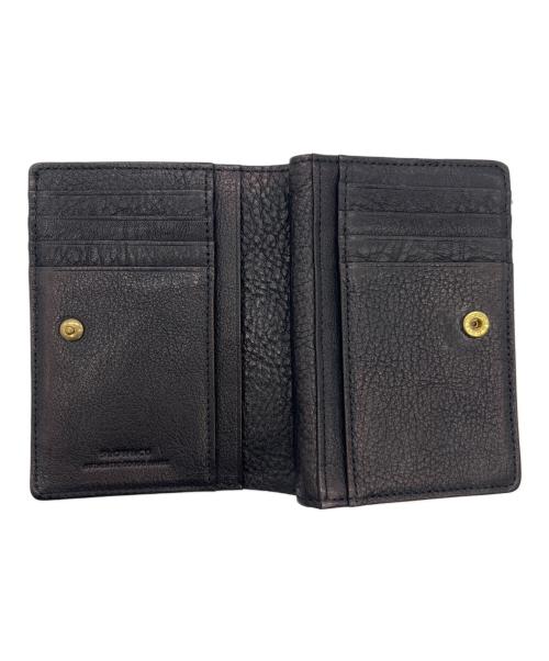 SLOW&CO（スロウアンドコー）SLOW&CO (スロウアンドコー) 2つ折り財布 ブラックの古着・服飾アイテム