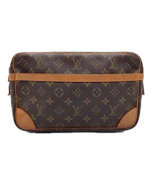 LOUIS VUITTON（ルイ ヴィトン）LOUIS VUITTON (ルイ ヴィトン) コンピエーニュ28 クラッチバッグ モノグラム ブラウンの古着・服飾アイテム
