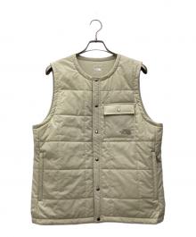THE NORTH FACE（ザ ノース フェイス）の古着「Meadow Warm Vest 中綿ベスト」｜ベージュ