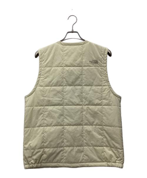 THE NORTH FACE（ザ ノース フェイス）THE NORTH FACE (ザ ノース フェイス) Meadow Warm Vest 中綿ベスト ベージュ サイズ:SIZE Lの古着・服飾アイテム