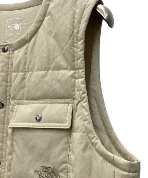 THE NORTH FACE（ザ ノース フェイス）THE NORTH FACE (ザ ノース フェイス) Meadow Warm Vest 中綿ベスト ベージュ サイズ:SIZE Lの古着・服飾アイテム