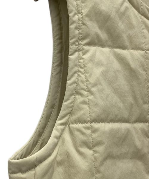 THE NORTH FACE（ザ ノース フェイス）THE NORTH FACE (ザ ノース フェイス) Meadow Warm Vest 中綿ベスト ベージュ サイズ:SIZE Lの古着・服飾アイテム