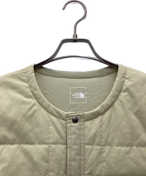 THE NORTH FACE（ザ ノース フェイス）THE NORTH FACE (ザ ノース フェイス) Meadow Warm Vest 中綿ベスト ベージュ サイズ:SIZE Lの古着・服飾アイテム