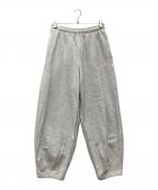NIKEナイキ）の古着「NIKE AS M NK CLUB FT OVERSIZED PANT BIRCH HEATHER/WHITE/WHITE スウェットパンツ」｜グレー