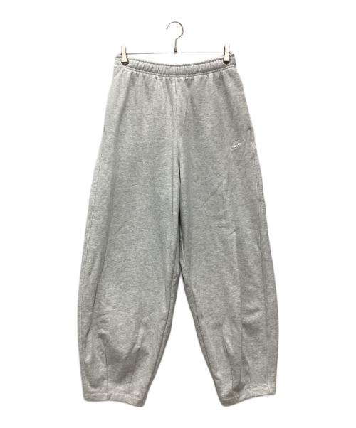NIKE（ナイキ）NIKE (ナイキ) NIKE AS M NK CLUB FT OVERSIZED PANT BIRCH HEATHER/WHITE/WHITE スウェットパンツ グレー サイズ:SIZE Mの古着・服飾アイテム