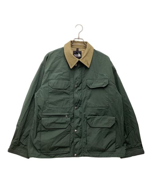 THE NORTH FACE（ザ ノース フェイス）THE NORTH FACE (ザ ノース フェイス) マウンテンカバーオール ナイロンジャケット オリーブ サイズ:SIZE Lの古着・服飾アイテム