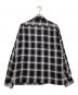 SUGAR CANE (シュガーケーン) 長袖シャツ RAYON OMBRE CHECK OPEN SHIRT ブラック サイズ:SIZE L：10000円