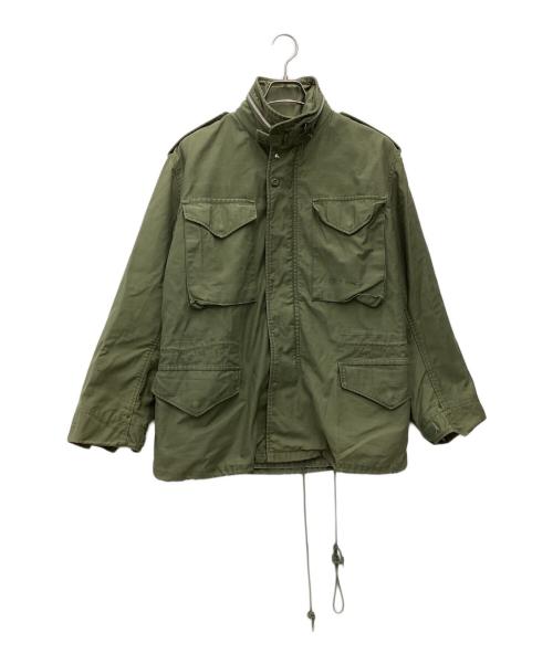 US ARMY（ユーエスアーミー）US ARMY (ユーエスアーミー) 推定60～ 第一騎兵師団 2ndモデル TALONジップ M65ジャケット グリーン サイズ:SIZE 不明の古着・服飾アイテム