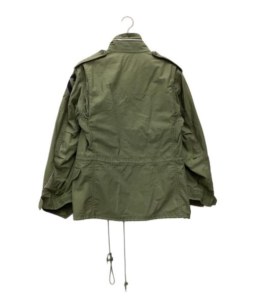 US ARMY（ユーエスアーミー）US ARMY (ユーエスアーミー) 推定60～ 第一騎兵師団 2ndモデル TALONジップ M65ジャケット グリーン サイズ:SIZE 不明の古着・服飾アイテム