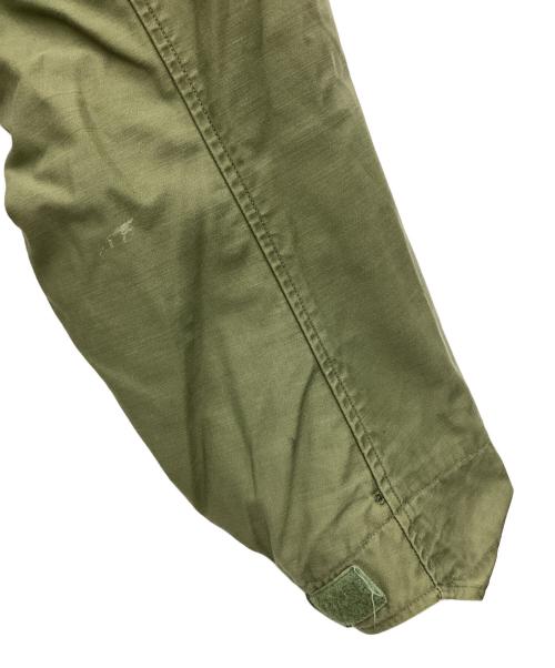 US ARMY（ユーエスアーミー）US ARMY (ユーエスアーミー) 推定60～ 第一騎兵師団 2ndモデル TALONジップ M65ジャケット グリーン サイズ:SIZE 不明の古着・服飾アイテム