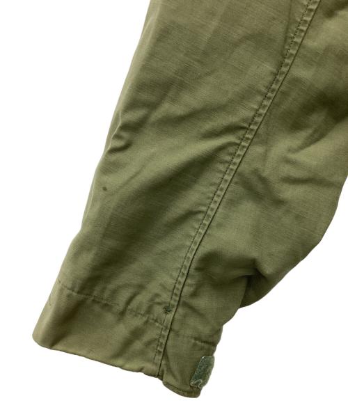 US ARMY（ユーエスアーミー）US ARMY (ユーエスアーミー) 推定60～ 第一騎兵師団 2ndモデル TALONジップ M65ジャケット グリーン サイズ:SIZE 不明の古着・服飾アイテム