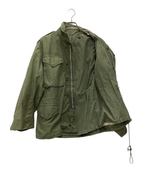US ARMY（ユーエスアーミー）US ARMY (ユーエスアーミー) 推定60～ 第一騎兵師団 2ndモデル TALONジップ M65ジャケット グリーン サイズ:SIZE 不明の古着・服飾アイテム