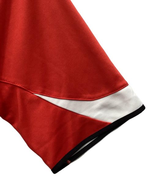 world soccer sportswear（-）world soccer sportswear (-) ゲームシャツ マンチェスターユナイテッド レッド サイズ:SIZE 不明の古着・服飾アイテム