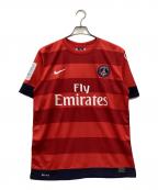 NIKEナイキ）の古着「パリ・サンジェルマン ゲームシャツ」｜レッド