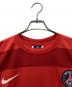 中古・古着 NIKE (ナイキ) パリ・サンジェルマン ゲームシャツ レッド サイズ:SIZE M：5000円