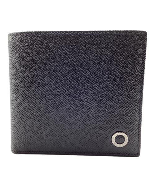 BVLGARI（ブルガリ）BVLGARI (ブルガリ) 2つ折り財布 ブラックの古着・服飾アイテム