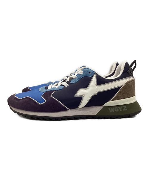 W6YZ（ウィズ）W6YZ (ウィズ) ローカットスニーカー スカイブルー サイズ:SIZE 26cmの古着・服飾アイテム
