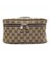 GUCCI (グッチ) ボディバッグ GGキャンバス ベージュ：70000円