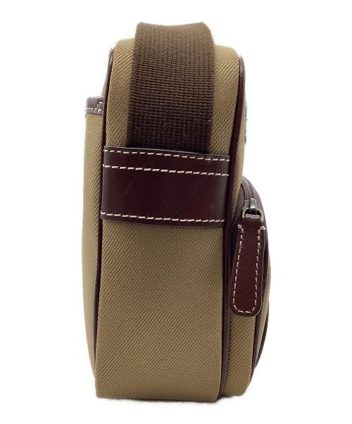 HUNTING WORLD（ハンティングワールド）HUNTING WORLD (ハンティングワールド) ショルダーバッグ パッチワーク ベージュの古着・服飾アイテム