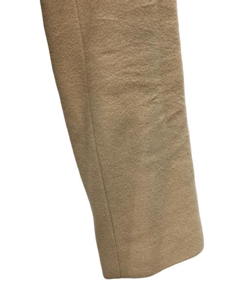 BURBERRY BLUE LABEL（バーバリーロンドンブルーレーベル）BURBERRY BLUE LABEL (バーバリーロンドンブルーレーベル) ウール比翼コート ベージュ サイズ:SIZE 40の古着・服飾アイテム