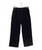 stussyステューシー）の古着「コーデュロイパンツ」｜ブラック