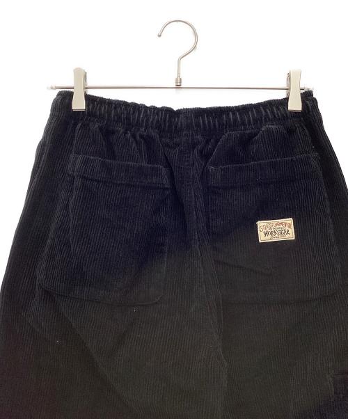 stussy（ステューシー）stussy (ステューシー) コーデュロイパンツ ブラック サイズ:SIZE Sの古着・服飾アイテム